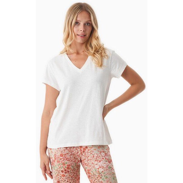 ORGANICATION T-Shirt aus Bio-Baumwolle und Leinen