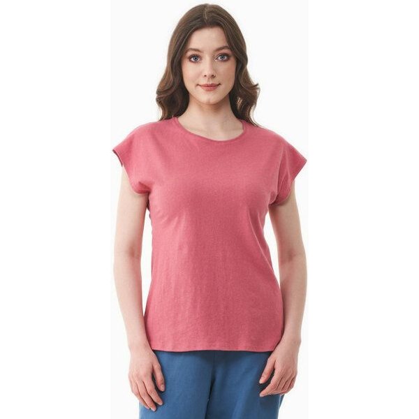 ORGANICATION T-shirt aus Bio-Baumwolle und Leinen