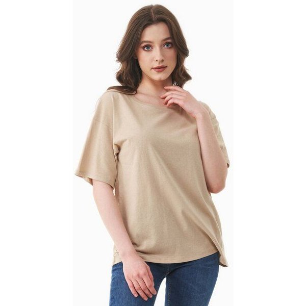 ORGANICATION T-Shirt aus Bio-Baumwolle und Leinen