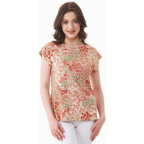 ORGANICATION T-Shirt aus LENZING ECOVERO mit Blumenmuster