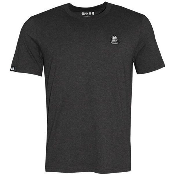 FÄDD Herren T-Shirt Rundhals aus Bio-Baumwolle "Knigge Hans" Schwarz