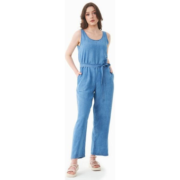 ORGANICATION Jumpsuit aus TENCEL Lyocell in Denim-Optik