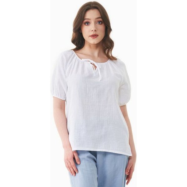 ORGANICATION Musselin Bluse aus Bio-Baumwolle