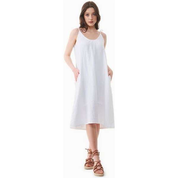 ORGANICATION Musselin Kleid aus Bio-Baumwolle
