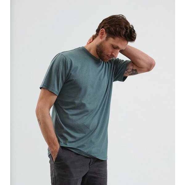 GARY MASH Herren Basic T-Shirt aus TENCEL Modal Mix