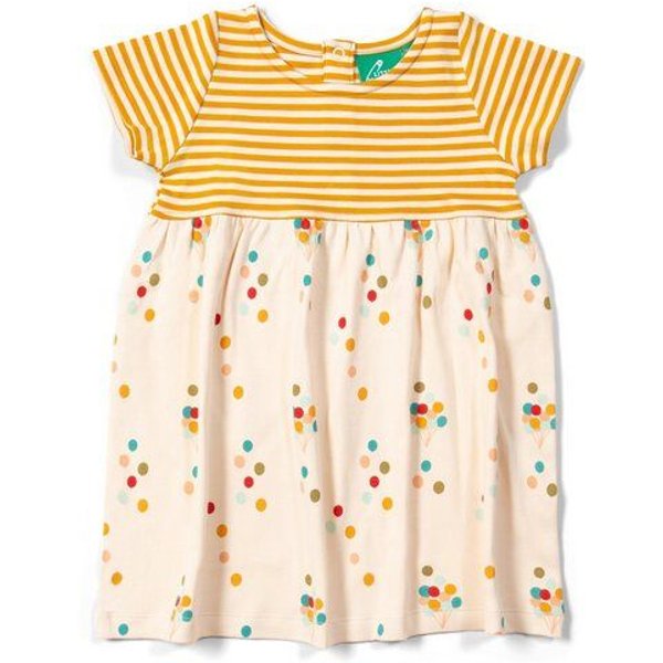 Little Green Radicals Kinder-Sommerkleid aus Bio-Baumwolle – Easy Peasy
