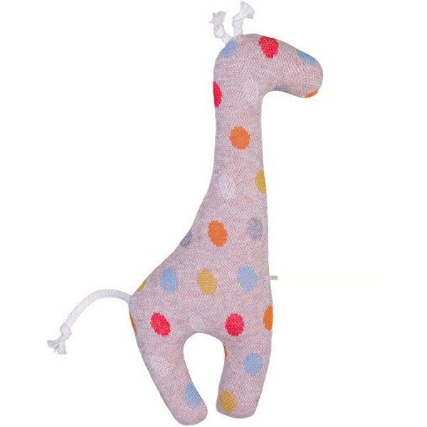 Efie Rassel Giraffe, 100 % Made in Germany, GOTS zertifiziert