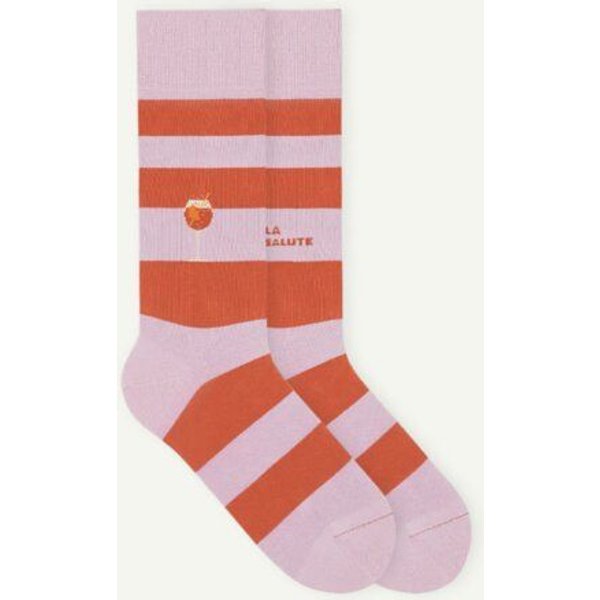 von Jungfeld Gestreifte Socken mit Spritz Icon | 1 Paar