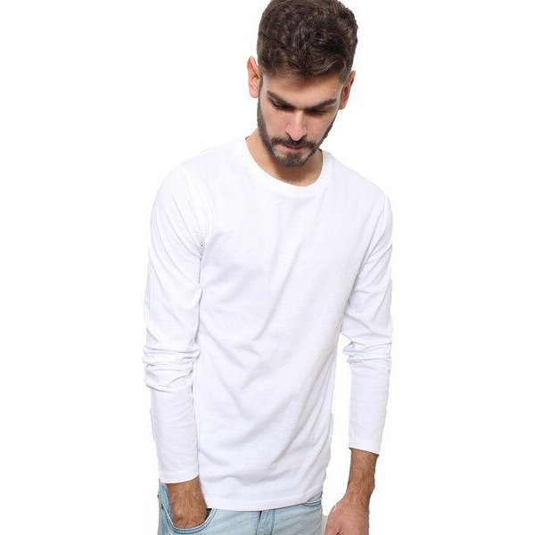 YTWOO Herren Langarmshirt in Farben Schwarz oder Weiss "Made in Kenya"