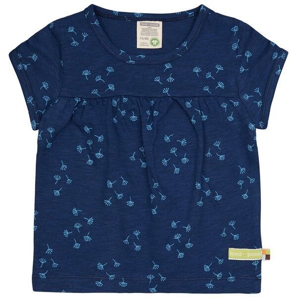 loud + proud Babys & Kinder Tunika Slub Jersey mit Druck, GOTS-zertifiziert