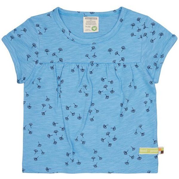 loud + proud Babys & Kinder Tunika Slub Jersey mit Druck, GOTS-zertifiziert