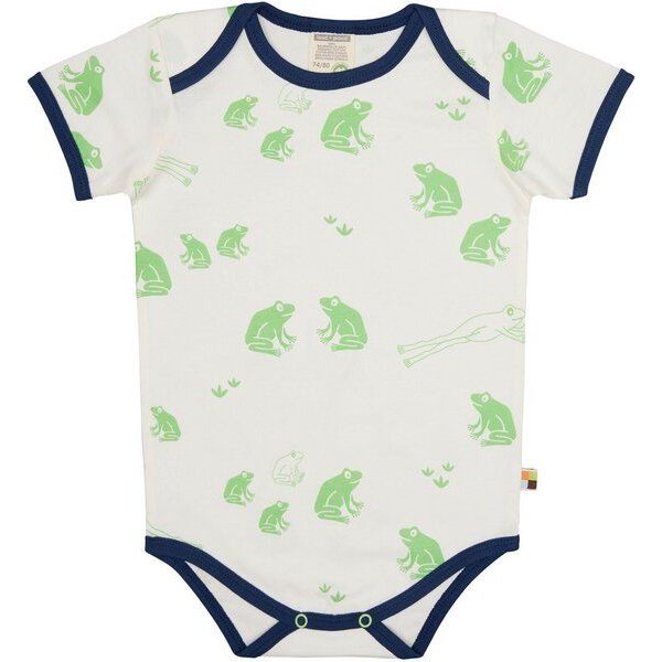 loud + proud Babys & Kinder Body kurzarm Druck, GOTS-zertifiziert