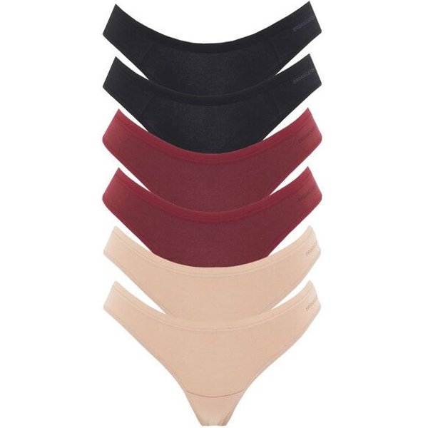 ORGANICATION KAVINN | Tanga aus Bio-Baumwolle und TENCEL Modal im 6er-Pack