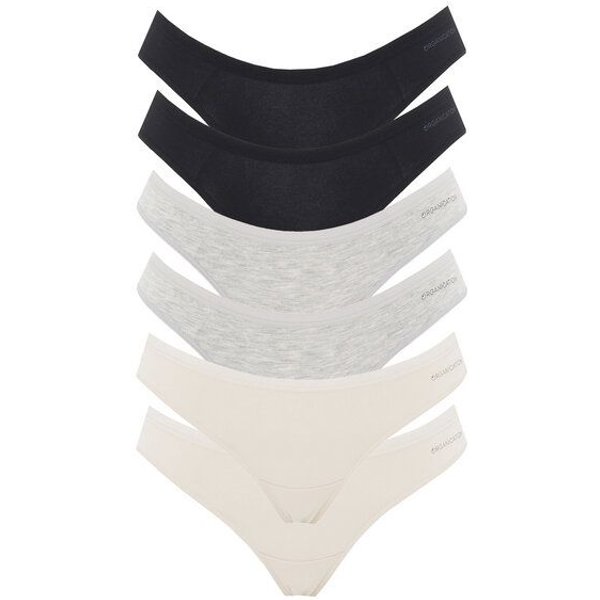 ORGANICATION KAVINN | Tanga aus Bio-Baumwolle und TENCEL Modal im 6er-Pack
