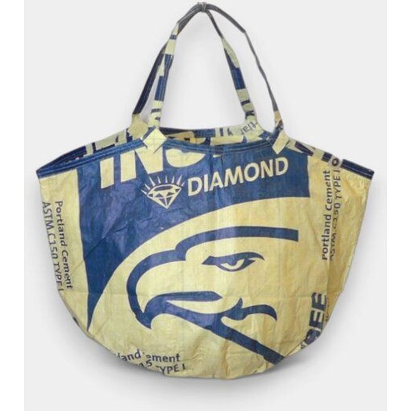 REFISHED fair fashion Tasche 'SOULMATE' - upcycelte Zementsäcke