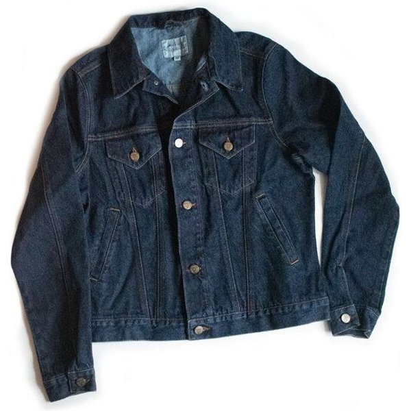 Will's Vegan Shop Damen Jeansjacke aus recyceltem Denim