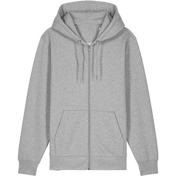 GARY MASH Zipjacke mit Kapuze, Unisex aus Biobaumwolle