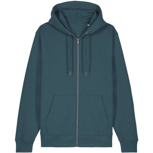 GARY MASH Zipjacke mit Kapuze, Unisex aus Biobaumwolle
