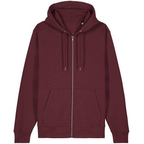 GARY MASH Zipjacke mit Kapuze, Unisex aus Biobaumwolle