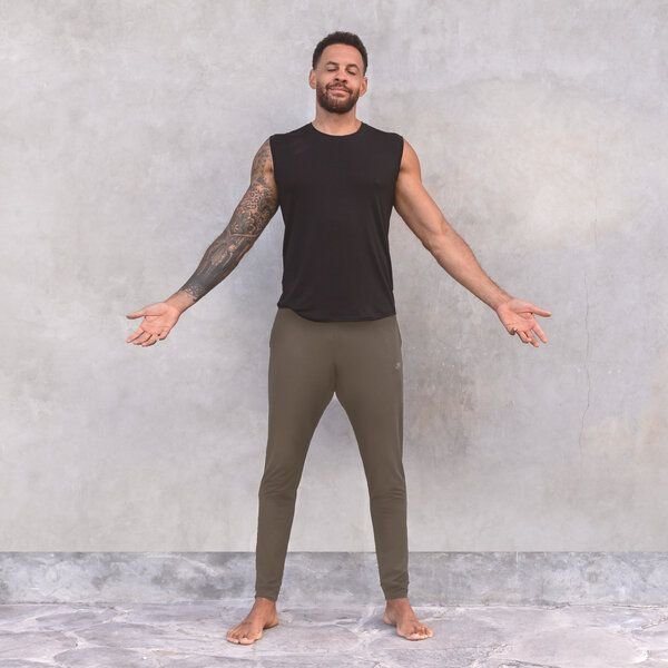 Jaya JOHNNY TENCEL - Herren - Lässige Hose, lässiger Schnitt, Tencel-Biobaumwoll-Mix, softer und atmungsakiv, garantiert entspannterTragekomfort