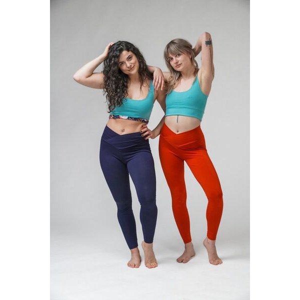 YogiLiebe Yoga double wende Bra "Pushpa" aus Bio-Baumwolle