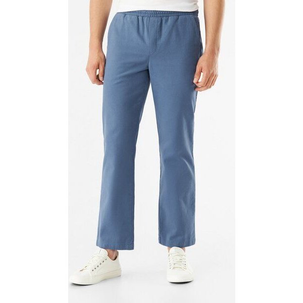 Givn Berlin Chinohose GBERIC aus Bio-Baumwolle mit elastischem Bund - Steel Blue