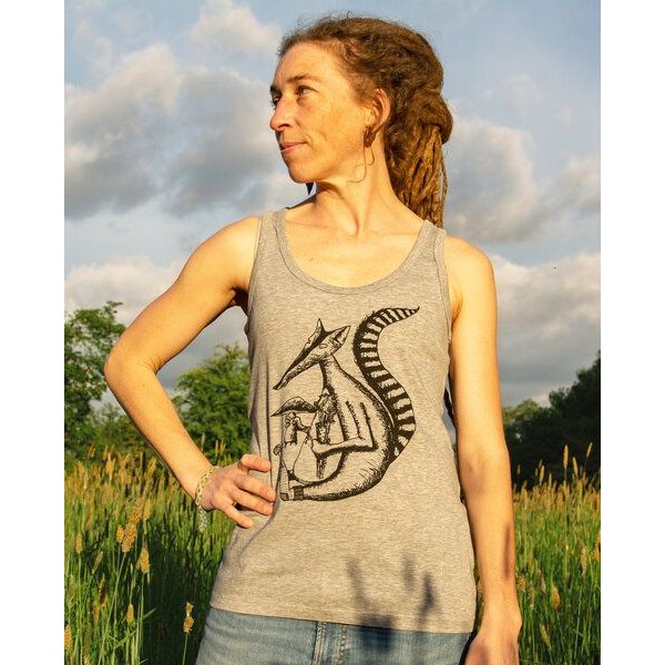 Cmig Damen Tank-Top Duchs in heather grey