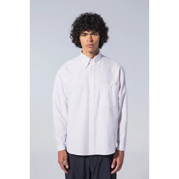 Unfeigned - Hemd Long Sleeve Baggy Shirt Oxford