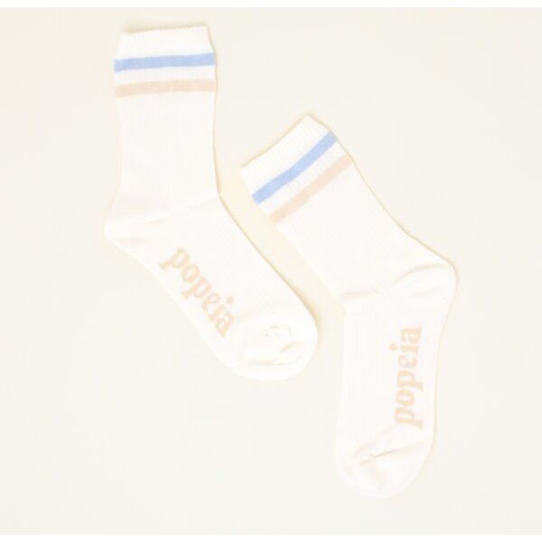 Socken weiß/natur "popeia" - The Sporty