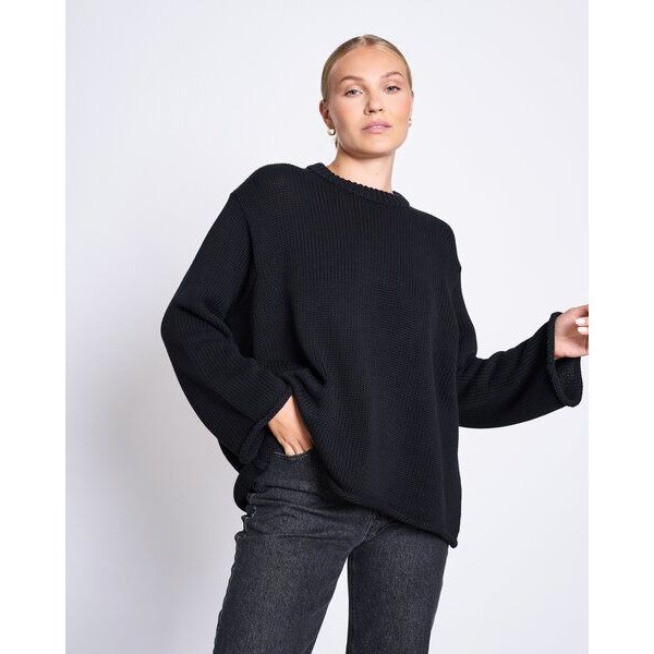 JAN N JUNE Strickpullover SONA aus Bio-Baumwolle GOTS