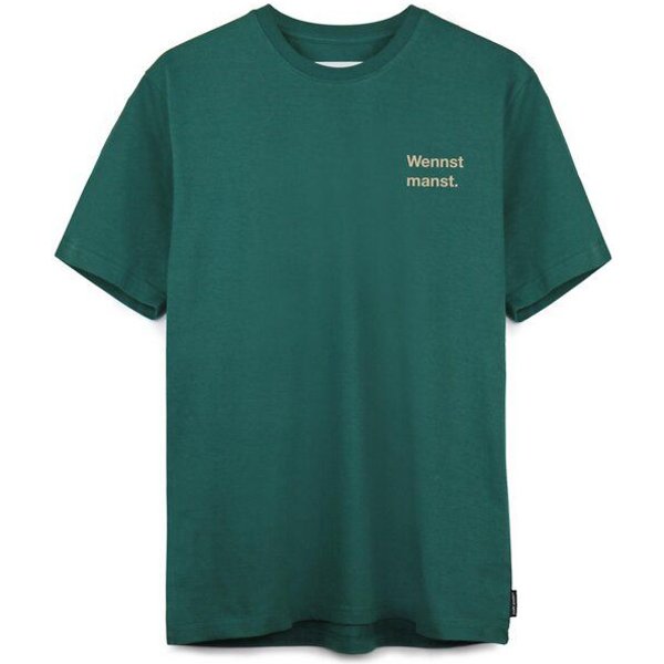 GARY MASH T-Shirt Wennst manst. aus Biobaumwolle