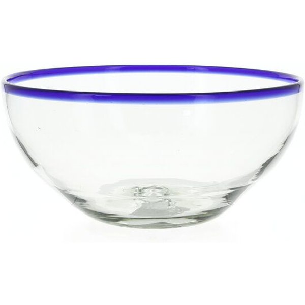 GLOBO Fair Trade Schale aus Recyclingglas, mundgeblasen, verschiedene Designs