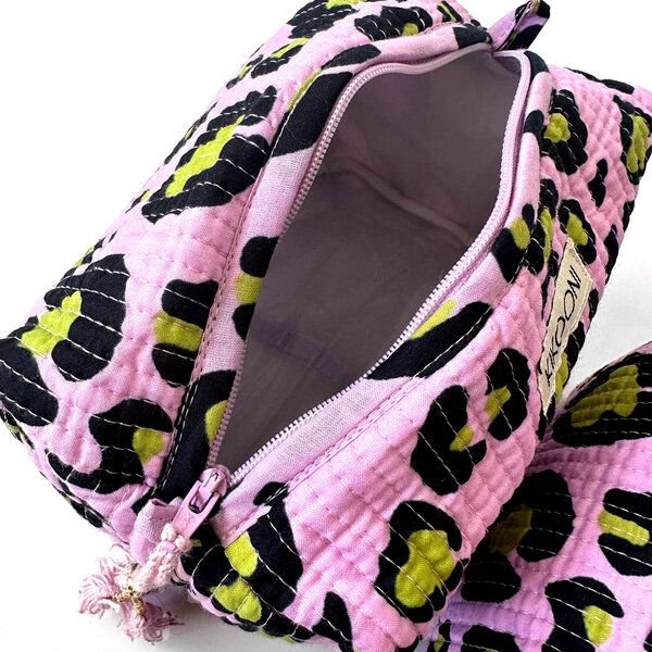 KIKOONI Handgefertigte kleine Kosmetiktasche "Small K "
