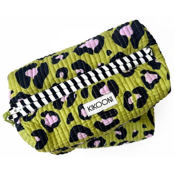 KIKOONI Handgefertigte kleine Kosmetiktasche "Small K "