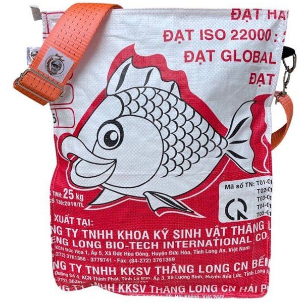 Beadbags Shopperbag TJ77 recycelter Reissack mit Tampenjangurt