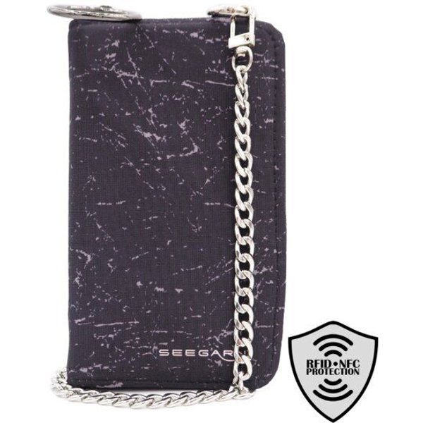 Seegarn-Täschle / 2in1 Handy-Tasche und Geldbeutel (MB43)
