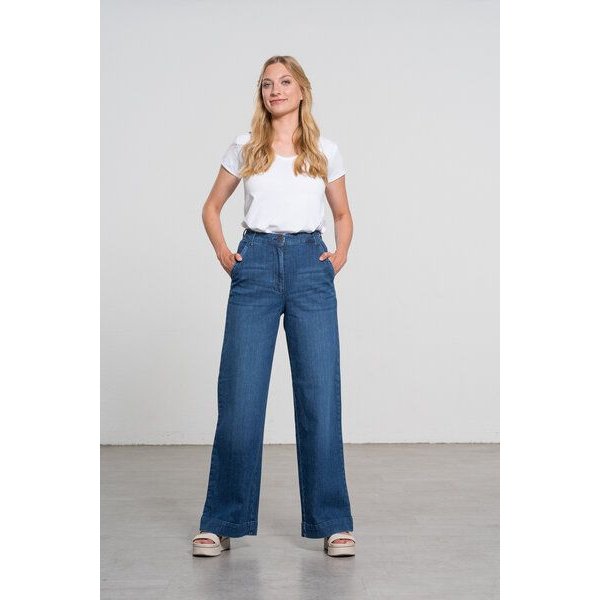 Feuervogl fv-Fr:051 | Wide Leg | High Waist | Hyperflex Denim