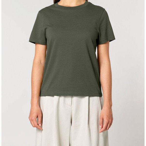 FAIRTICKEN BASICS Damen Basic T-Shirt aus 100% Bio-Baumwolle