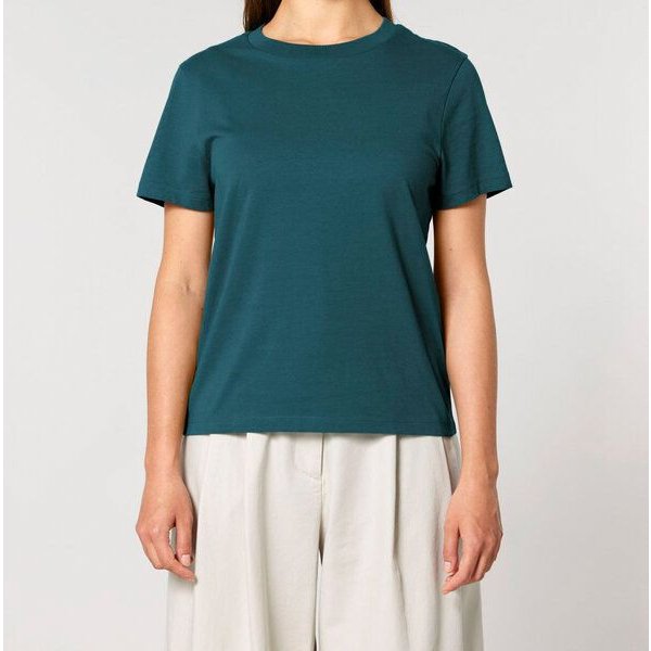 FAIRTICKEN BASICS Damen Basic T-Shirt aus 100% Bio-Baumwolle