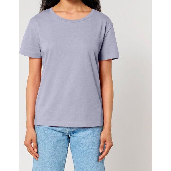 FAIRTICKEN BASICS Damen Basic Rundhals T-Shirt aus 100% Bio-Baumwolle