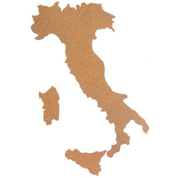 Kork-Deko Italien als Pinnwand aus Kork XXL ca. 90x45 cm