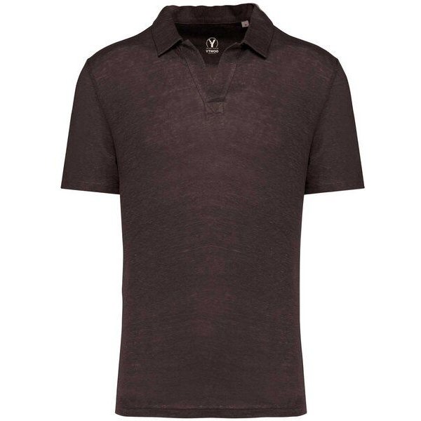 YTWOO Herren Polohemd aus 100% Leinen