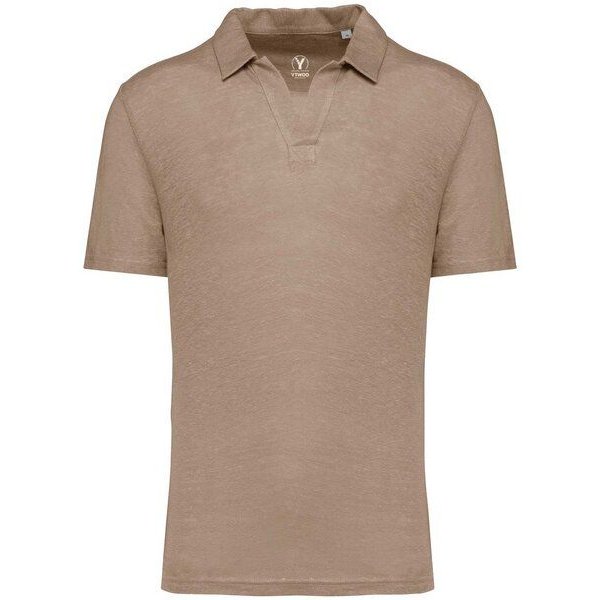 YTWOO Herren Polohemd aus 100% Leinen