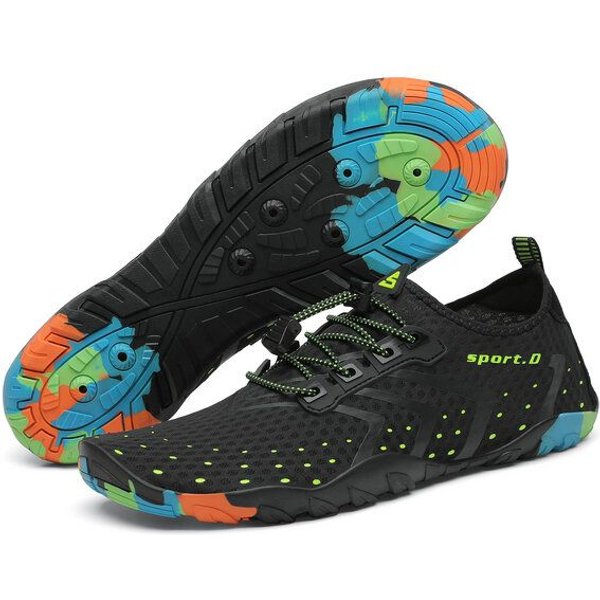 SAGUARO Badeschuhe vegan Barfußschuhe Wasser-Schuhe Surfschuhe Schwimmschuhe