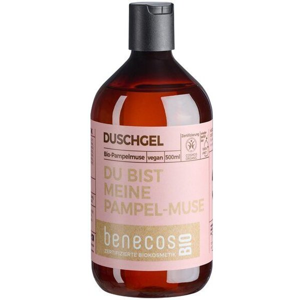 benecosBIO - Duschgel Pampelmuse - DU BIST MEINE PAMPEL-MUSE - vegan