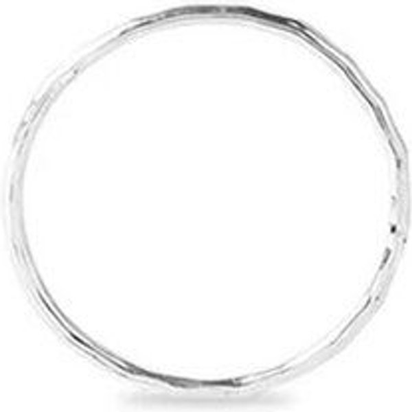 ting goods Zarter Ring gehämmert, aus Messing oder Sterling Silber
