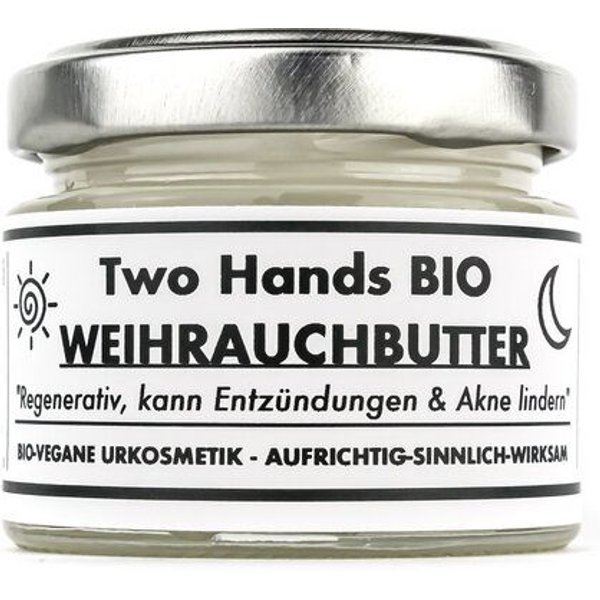 Two Hands BIO Weihrauchbutter aus Bio-Weihrauch & Bio-Sheabutter - Bio Vegan