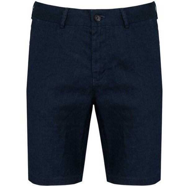 YTWOO Herren Bermuda-Shorts aus 100% Leinen