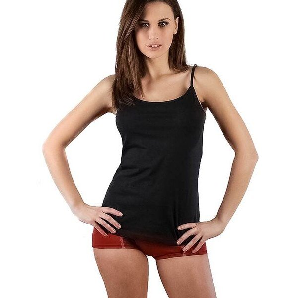 Leela Cotton Damen Spaghetti Top 7 Farben Bio-Baumwolle Unterhemd Spaghettiträger