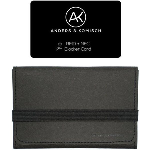 ANDERS & KOMISCH Mittelgroßes Portemonnaie mit RFID Schutz - A&K KOMPAKT